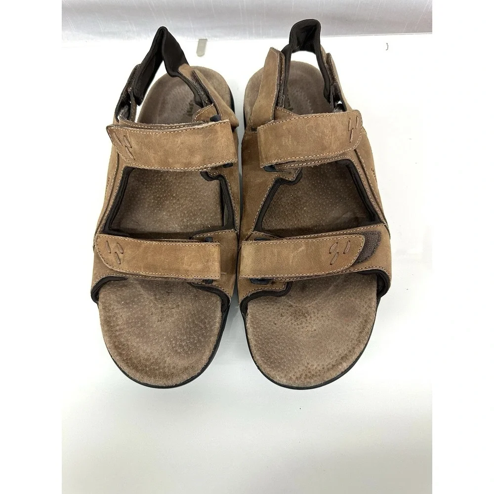Dunham Fisherman Sandals Shoes Mens 11D Leather Outdoor Hiking Gorpcore Comfort